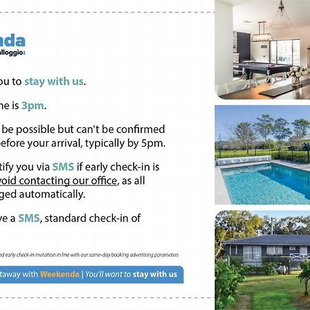 Blaxlands Homestead - Nothing Is Closer Opposite Hope Estate With Wifi And Pool Plus Fireplace Pokolbin Esterno foto